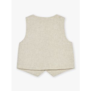 Βρεφικό Γιλέκο για Αγόρια Classy Beige