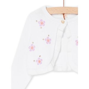 Βρεφική Ζακέτα για Κορίτσια Romantic White