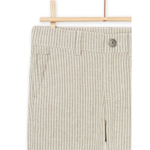 Παιδικό Σορτς για Αγόρια Stripped Beige