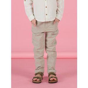 Παιδικό Παντελόνι για Αγόρια Stripped Beige