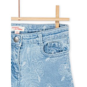 Παιδικό Σορτς για Κορίτσια Denim Exotic