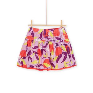 Παιδική Φούστα για Κορίτσια Orange Floral