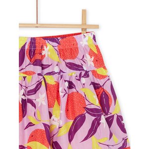 Παιδική Φούστα για Κορίτσια Orange Floral