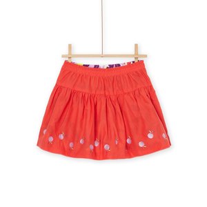 Παιδική Φούστα για Κορίτσια Orange Floral