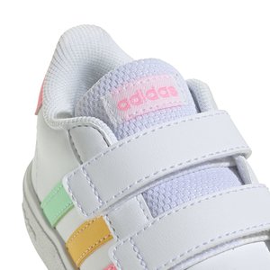 ΒΡΕΦΙΚΑ  ΠΟΛΥΧΡΩΜΑ   ΠΑΠΟΥΤΣΙΑ ADIDAS COURT ΓΙΑ ΚΟΡΙΤΣΙΑ