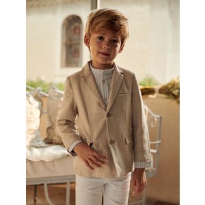 Παιδικό Σακάκια για Αγόρια Classy Beige