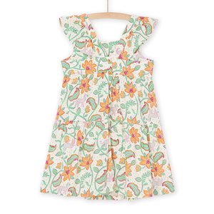 Παιδικό Φόρεμα για Κορίτσια Retro Flowers
