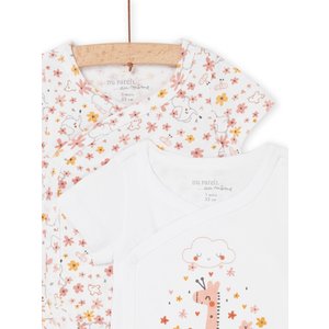 Βρεφικό Σετ Φορμάκια για Νεογέννητα Orange Animals