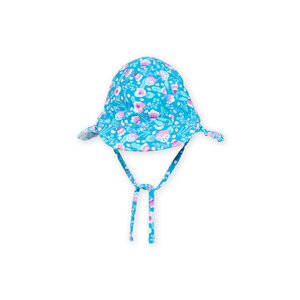 Βρεφικό Καπέλο για Κορίτσια Turquoise Floral