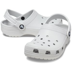 Crocs Crocband Παιδικά Σαμπό Λευκά