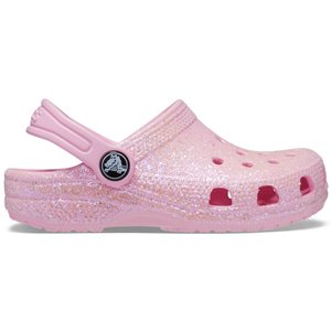 Crocs Crocband Παιδικά Σαμπό Ροζ Glitter