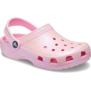 Crocs Crocband Παιδικά Σαμπό Ροζ Glitter