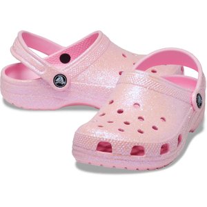 Crocs Crocband Παιδικά Σαμπό Ροζ Glitter