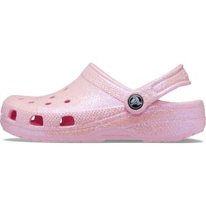 Crocs Crocband Παιδικά Σαμπό Ροζ Glitter