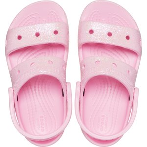 Crocs Crocband Παιδικά Σανδάλια Ροζ Glitter