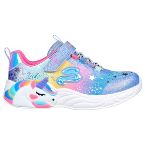 ΠΑΙΔΙΚΑ ΑΘΛΗΤΙΚΑ ΠΑΠΟΥΤΣΙΑ ΜΕ ΦΩΤΑΚΙΑ SKECHERS S-LIGHTS UNICORN DREAMS ΓΙΑ ΚΟΡΙΤΣΙΑ