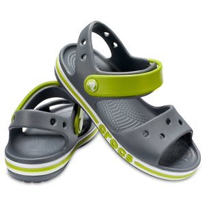 Crocs Crocband Παιδικά Σανδάλια Γκρι