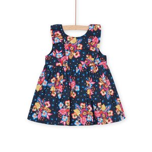 Βρεφικό Φόρεμα για Κορίτσια Navy Floral