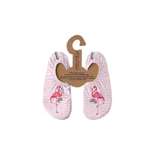SLIPSTOP Αντιολισθητικά Παντοφλάκια Pink Flamingo (Μεγέθη 18-35)