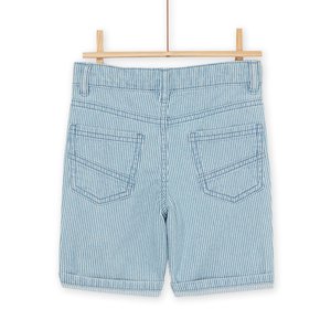 Παιδική Βερμούδα για Αγόρια Stripped Denim