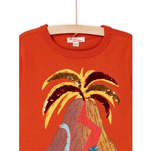 Παιδική Μπλούζα για Αγόρια Orange Volcano