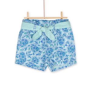 Βρεφικό Σορτς για Κορίτσια Blue Floral