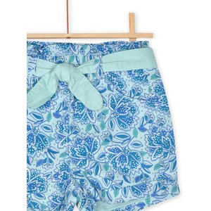 Βρεφικό Σορτς για Κορίτσια Blue Floral