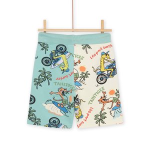 Παιδική Βερμούδα για Αγόρια Surfing Animals