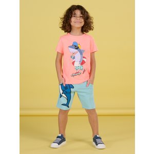 Παιδική Βερμούδα για Αγόρια Light Blue Shark