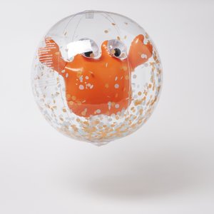 ΦΟΥΣΚΩΤΗ ΜΠΑΛΑ ΘΑΛΑΣΣΗΣ SUNNYLIF Sonny the Sea Creature Neon Orange