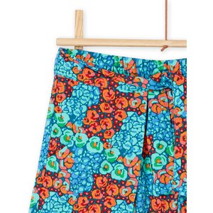Παιδικό Σορτς για Κορίτσια Blue Floral