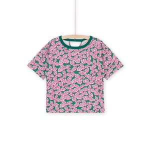 Παιδική Μπλούζα για Κορίτσια Retro Leaves