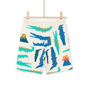 Παιδική Βερμούδα για Αγόρια Abstract Crocodiles