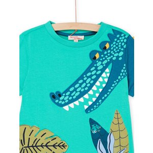 Παιδική Μπλούζα για Αγόρια Blue/Green Aligator