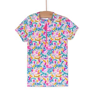 Αντιηλιακή Μπλούζα για Κορίτσια Pink Floral