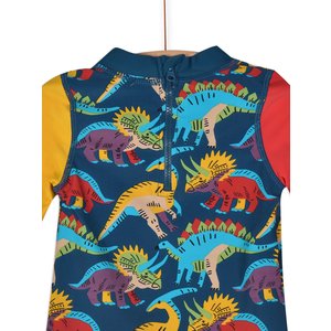 Βρεφικό Σετ Μαγιό για Αγόρια Navy Dinos