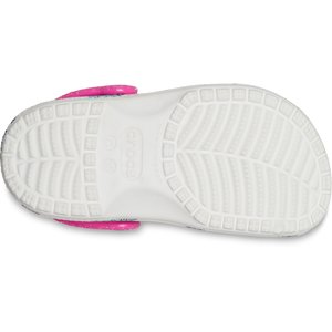 Crocs Crocband Παιδικά Παπούτσια Λευκά Butterfly