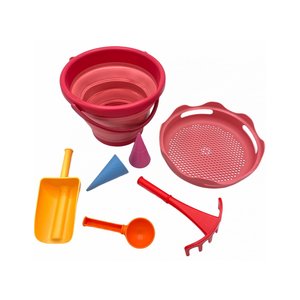 Παιχνίδια Θαλάσσης Compact Toys 7 σε 1 Compact Toys  – Red