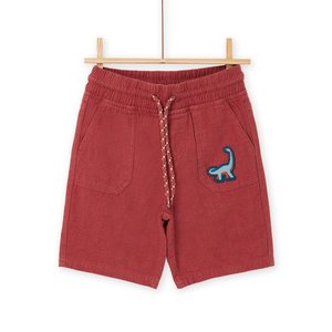 Παιδική Βερμούδα για Αγόρια Burgundy Dino