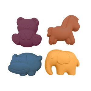 Παιχνίδι Θαλάσσης Play and Store Σετ 4 καλουπιών Animals