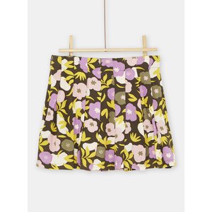 Παιδική Φούστα για Κορίτσια Καφέ Floral