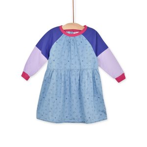 Παιδικό Μακρυμάνικο Φόρεμα για Κορίτσια Multicolour