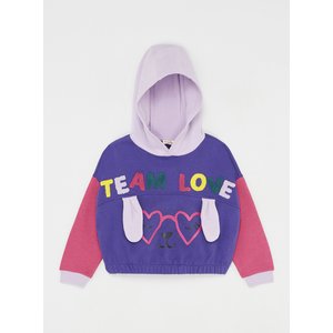 Παιδικό Φούτερ για Κορίτσια Multicolour Team Love