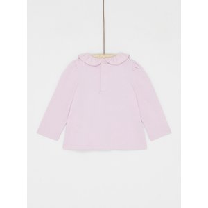 Βρεφική Μακρυμάνικη Μπλούζα για Κορίτσια Lilac Lace Bonjour