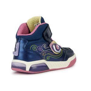 Παιδικά Μποτάκια για Κορίτσια Geox Inek navy/Multicolor