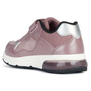 Παιδικά Sneakers για Κορίτσια Geox Spaceclub Girl Dark Pink/Silver