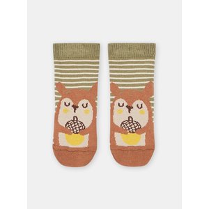 Βρεφικές Κάλτσες για Αγόρια Πορτοκαλί Owl