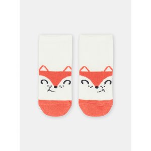 Βρεφικές Κάλτσες Unisex White Foxy
