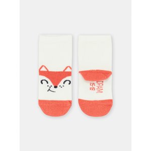 Βρεφικές Κάλτσες Unisex White Foxy
