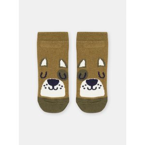 Βρεφικές Κάλτσες για Αγόρια Khaki Bear